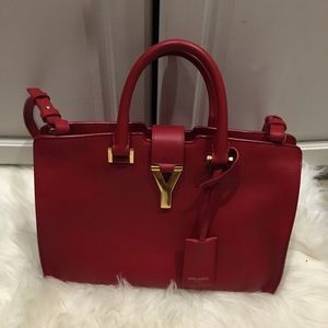 Saint Laurent ysl cabas small tote